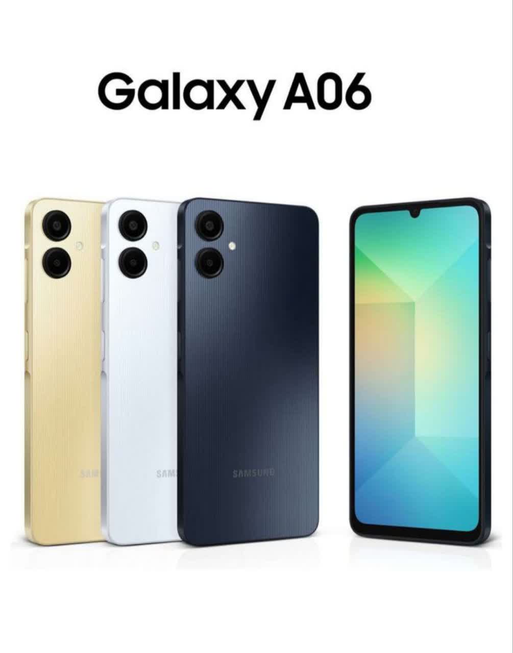 گوشی موبایل سامسونگ مدل Galaxy A06دوسیم کارت ظرفیت 128گیگابایت و رم 4گیگابایت